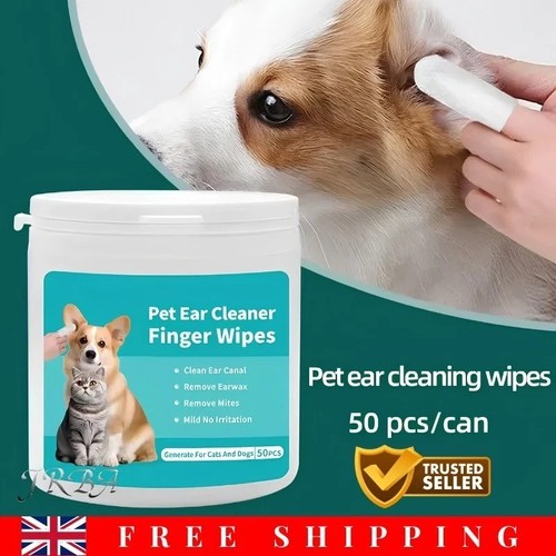 Pet ear cleaning wipes - ear,