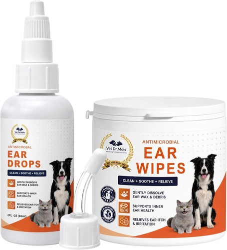 Dog ear cleaner drops - drops,