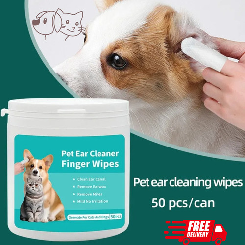 Pet ear cleaning wipes - pet,