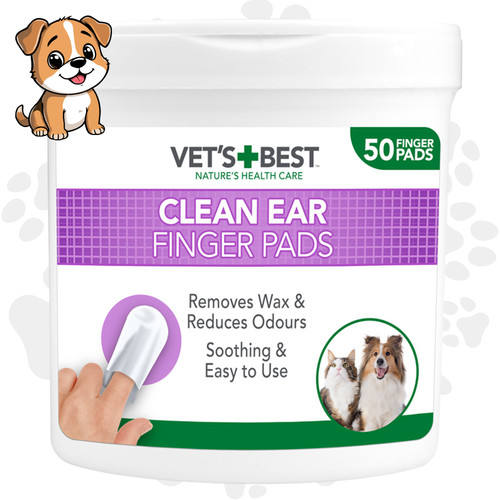 Dog ear cleaner - finger, 50