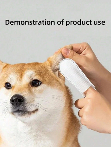 50pcs pet ear cleaning - cleaning, finger
