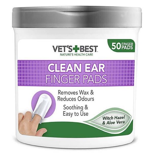 Vets best clean ear finger - clean,