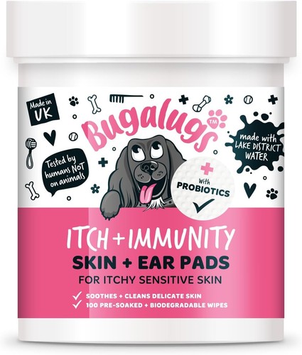 Bugalugs dog itch immunity - bugalugs,
