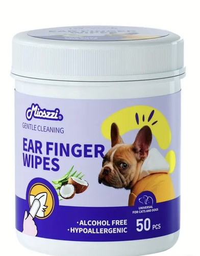 50pcs finger wipes for dogs - finger,