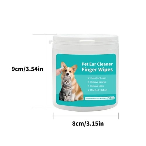 Pet ear cleaning wipes - pet,