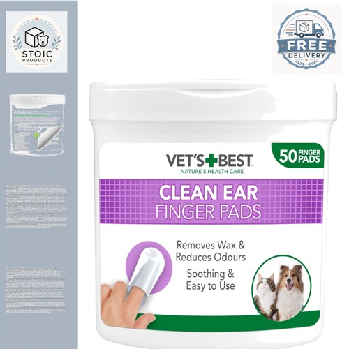 Ear cleansing wipes - ear, dogs