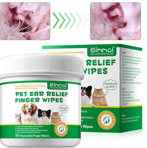 Dog ear wipes - ear,